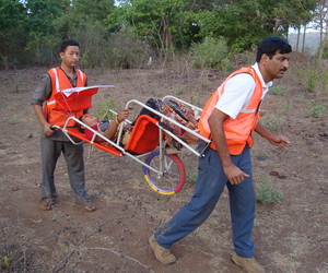 Monowheel Ambulance gets green signal (EN)